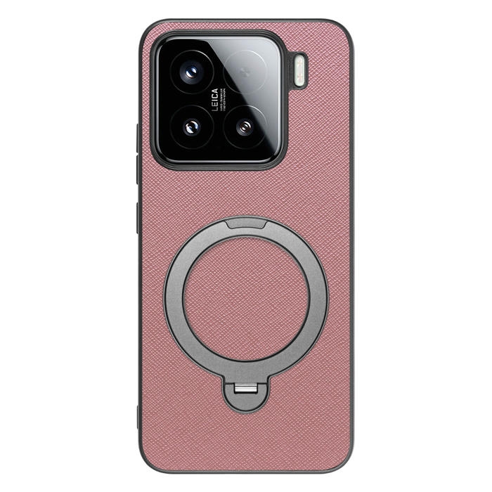 [ LOOF CASUAL MAG-RING Series ] Xiaomi 15 シャオミ スマホケース 背面 ケース カバー ハードケース マグネット内蔵の薄型多機能リング付 スタンド [ Xiaomi 15 ]