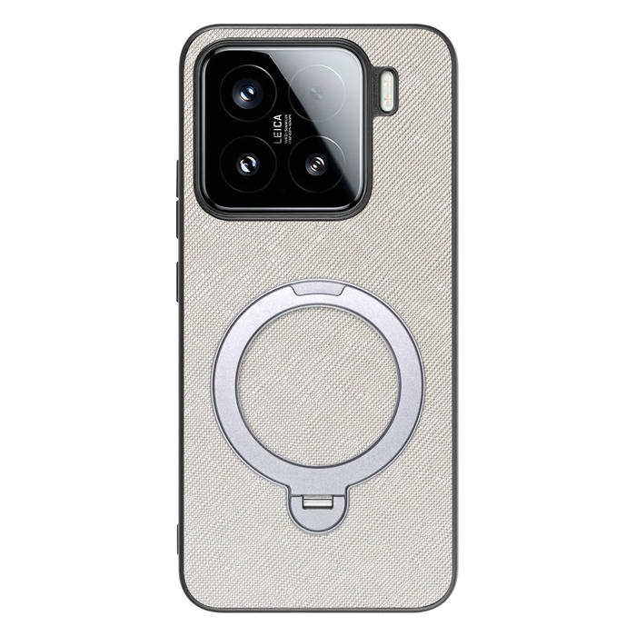 [ LOOF CASUAL MAG-RING Series ] Xiaomi 15 シャオミ スマホケース 背面 ケース カバー ハードケース マグネット内蔵の薄型多機能リング付 スタンド [ Xiaomi 15 ]