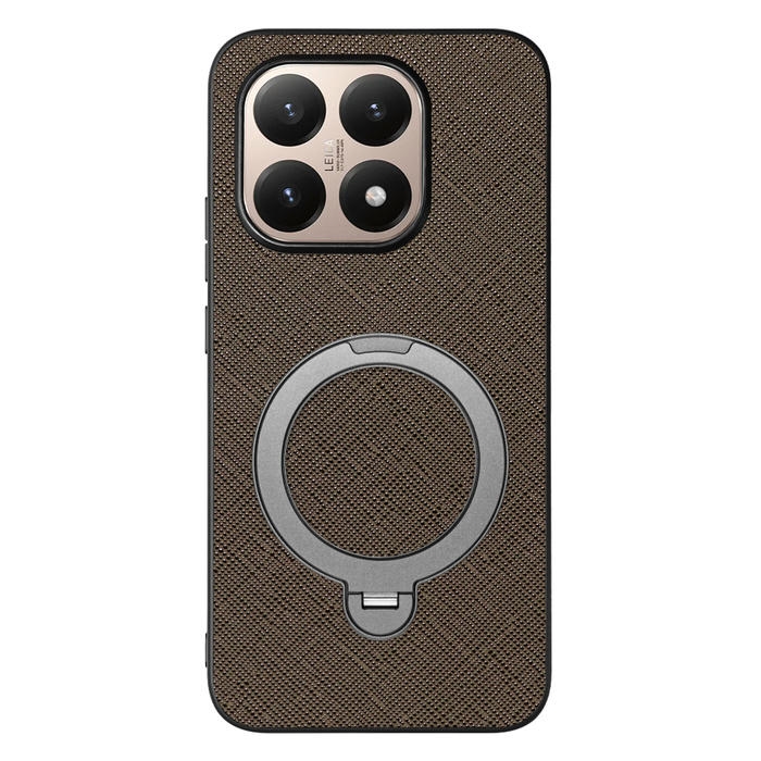[ LOOF CASUAL MAG-RING Series ] Xiaomi 15T シャオミ 15T スマホケース 背面 ケース カバー ハードケース マグネット内蔵の薄型多機能リング付 スタンド [ Xiaomi 15T ]