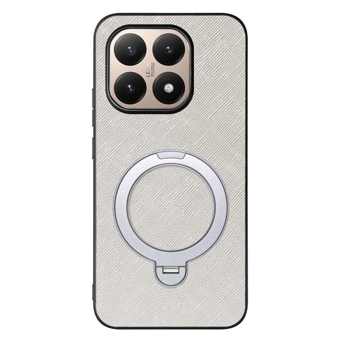 [ LOOF CASUAL MAG-RING Series ] Xiaomi 15T シャオミ 15T スマホケース 背面 ケース カバー ハードケース マグネット内蔵の薄型多機能リング付 スタンド [ Xiaomi 15T ]
