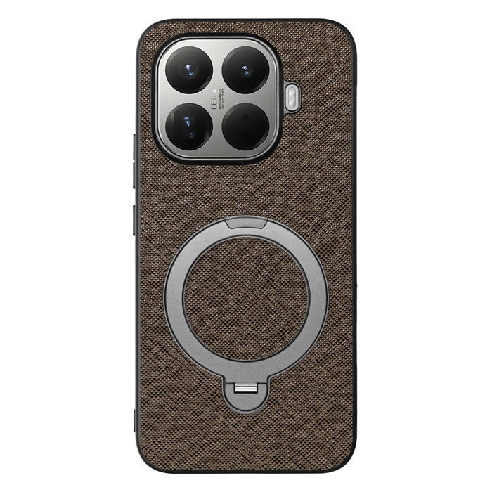 [ LOOF CASUAL MAG-RING Series ] Xiaomi 15T Pro シャオミ 15T Pro スマホケース 背面 ケース カバー ハードケース マグネット内蔵の薄型多機能リング付 スタンド [ Xiaomi 15T Pro ]