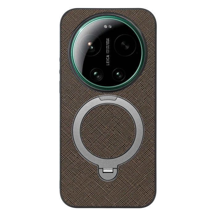 [ LOOF CASUAL MAG-RING Series ] Xiaomi 17 Ultra  スマホケース 背面 ケース カバー ハードケース マグネット内蔵の薄型多機能リング付 スタンド [ Xiaomi 17 Ultra ]