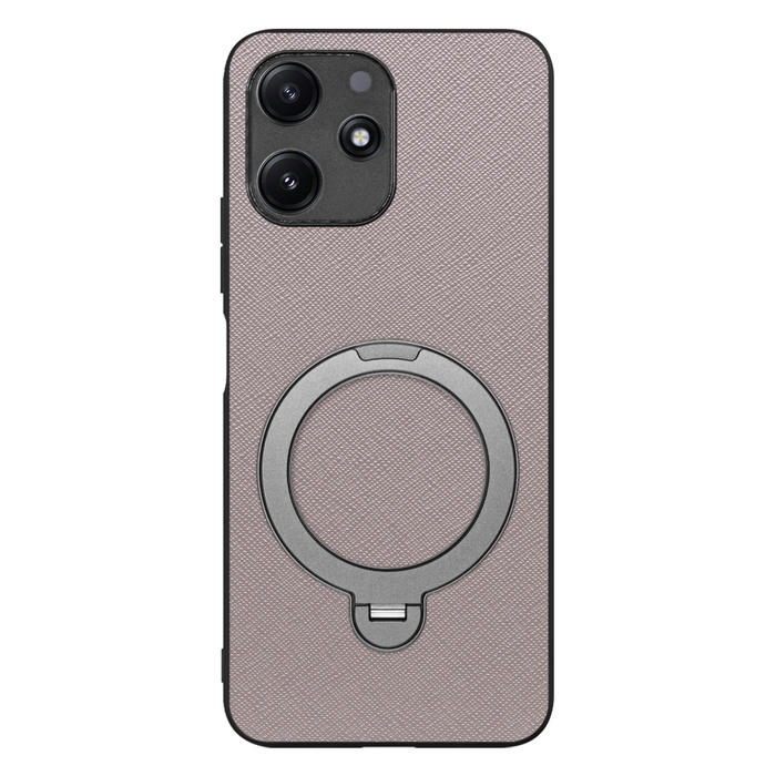 [ LOOF CASUAL MAG-RING Series ] Xiaomi Redmi 12 5G XIG03 Redmi12 5G スマホケース 背面 ケース カバー ハードケース マグネット内蔵の薄型多機能リング付 スタンド [ Xiaomi Redmi 12 5G ]