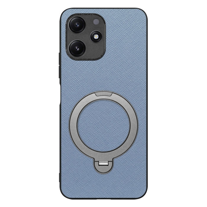 [ LOOF CASUAL MAG-RING Series ] Xiaomi Redmi 12 5G XIG03 Redmi12 5G スマホケース 背面 ケース カバー ハードケース マグネット内蔵の薄型多機能リング付 スタンド [ Xiaomi Redmi 12 5G ]