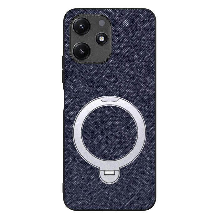 [ LOOF CASUAL MAG-RING Series ] Xiaomi Redmi 12 5G XIG03 Redmi12 5G スマホケース 背面 ケース カバー ハードケース マグネット内蔵の薄型多機能リング付 スタンド [ Xiaomi Redmi 12 5G ]