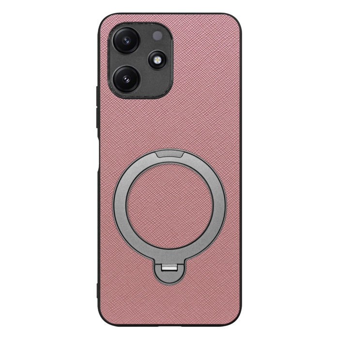 [ LOOF CASUAL MAG-RING Series ] Xiaomi Redmi 12 5G XIG03 Redmi12 5G スマホケース 背面 ケース カバー ハードケース マグネット内蔵の薄型多機能リング付 スタンド [ Xiaomi Redmi 12 5G ]