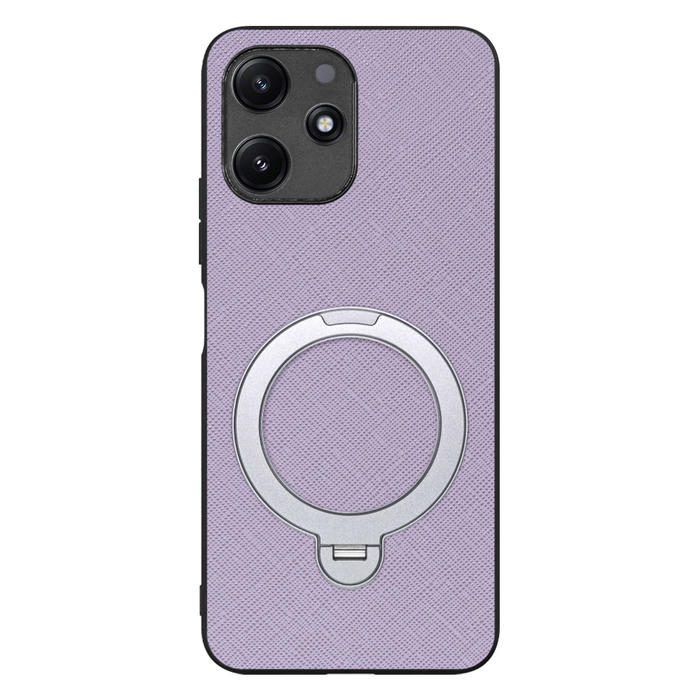 [ LOOF CASUAL MAG-RING Series ] Xiaomi Redmi 12 5G XIG03 Redmi12 5G スマホケース 背面 ケース カバー ハードケース マグネット内蔵の薄型多機能リング付 スタンド [ Xiaomi Redmi 12 5G ]