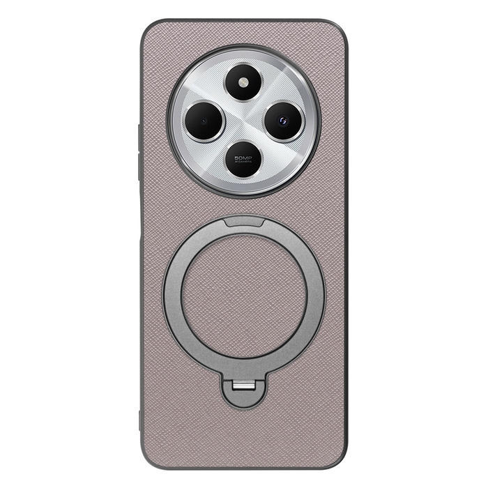 [ LOOF CASUAL MAG-RING Series ] Xiaomi Redmi 14C 14C Redmi14C スマホケース 背面 ケース カバー ハードケース マグネット内蔵の薄型多機能リング付 スタンド [ Xiaomi Redmi 14C ]