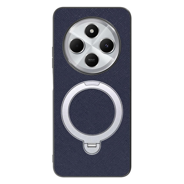 [ LOOF CASUAL MAG-RING Series ] Xiaomi Redmi 14C 14C Redmi14C スマホケース 背面 ケース カバー ハードケース マグネット内蔵の薄型多機能リング付 スタンド [ Xiaomi Redmi 14C ]