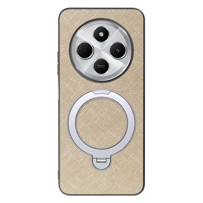[ LOOF CASUAL MAG-RING Series ] Xiaomi Redmi 14C 14C Redmi14C スマホケース 背面 ケース カバー ハードケース マグネット内蔵の薄型多機能リング付 スタンド [ Xiaomi Redmi 14C ]