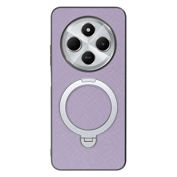 [ LOOF CASUAL MAG-RING Series ] Xiaomi Redmi 14C 14C Redmi14C スマホケース 背面 ケース カバー ハードケース マグネット内蔵の薄型多機能リング付 スタンド [ Xiaomi Redmi 14C ]