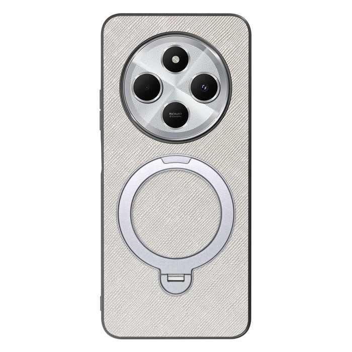 [ LOOF CASUAL MAG-RING Series ] Xiaomi Redmi 14C 14C Redmi14C スマホケース 背面 ケース カバー ハードケース マグネット内蔵の薄型多機能リング付 スタンド [ Xiaomi Redmi 14C ]