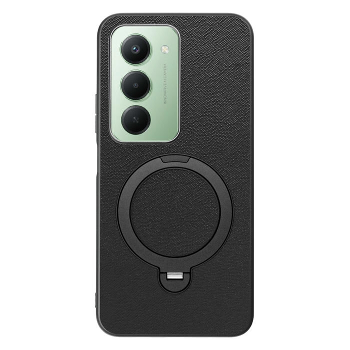 [ LOOF CASUAL MAG-RING Series ] Xiaomi REDMI 15 5G  スマホケース 背面 ケース カバー ハードケース マグネット内蔵の薄型多機能リング付 スタンド [ Xiaomi REDMI 15 5G ]