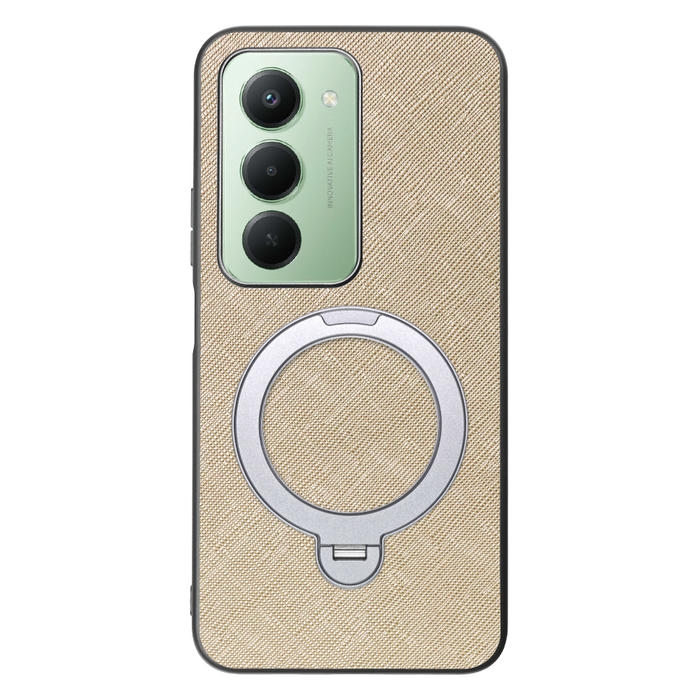 [ LOOF CASUAL MAG-RING Series ] Xiaomi REDMI 15 5G  スマホケース 背面 ケース カバー ハードケース マグネット内蔵の薄型多機能リング付 スタンド [ Xiaomi REDMI 15 5G ]