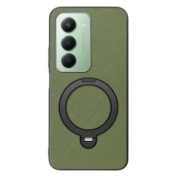[ LOOF CASUAL MAG-RING Series ] Xiaomi REDMI 15 5G  スマホケース 背面 ケース カバー ハードケース マグネット内蔵の薄型多機能リング付 スタンド [ Xiaomi REDMI 15 5G ]