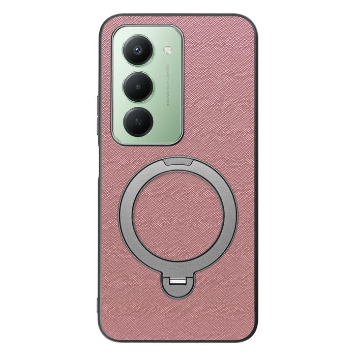 [ LOOF CASUAL MAG-RING Series ] Xiaomi REDMI 15 5G  スマホケース 背面 ケース カバー ハードケース マグネット内蔵の薄型多機能リング付 スタンド [ Xiaomi REDMI 15 5G ]