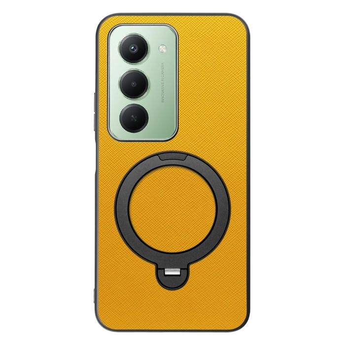 [ LOOF CASUAL MAG-RING Series ] Xiaomi REDMI 15 5G  スマホケース 背面 ケース カバー ハードケース マグネット内蔵の薄型多機能リング付 スタンド [ Xiaomi REDMI 15 5G ]