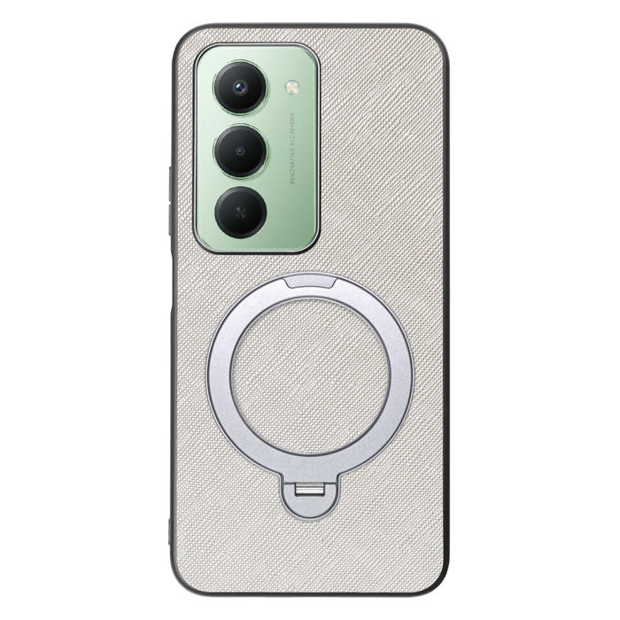 [ LOOF CASUAL MAG-RING Series ] Xiaomi REDMI 15 5G  スマホケース 背面 ケース カバー ハードケース マグネット内蔵の薄型多機能リング付 スタンド [ Xiaomi REDMI 15 5G ]