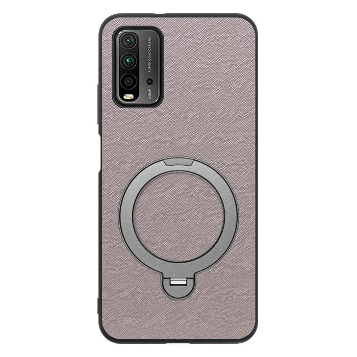 [ LOOF CASUAL MAG-RING Series ] Xiaomi Redmi 9T redmi9t スマホケース 背面 ケース カバー ハードケース マグネット内蔵の薄型多機能リング付 スタンド [ Redmi 9T ]