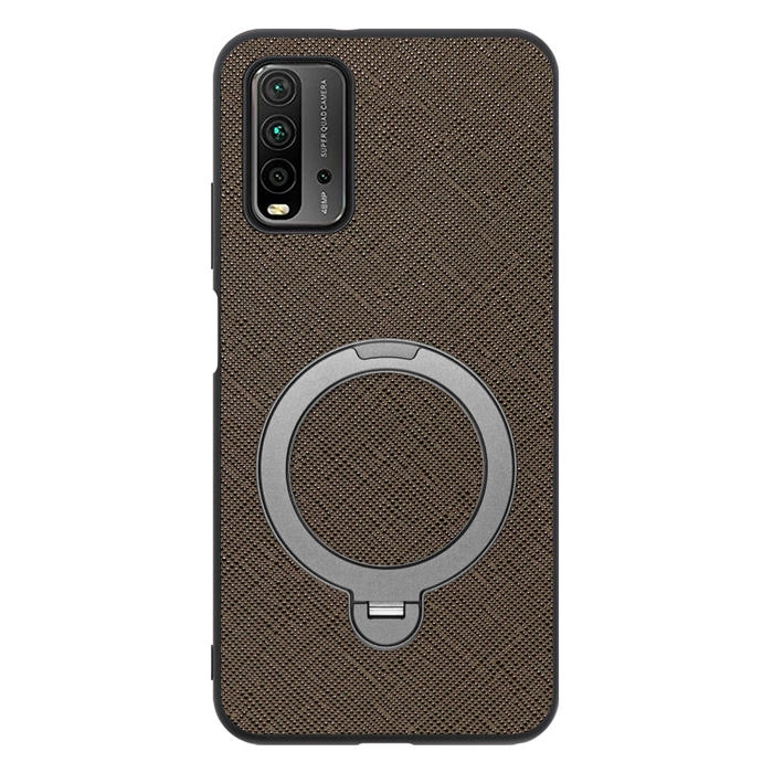 [ LOOF CASUAL MAG-RING Series ] Xiaomi Redmi 9T redmi9t スマホケース 背面 ケース カバー ハードケース マグネット内蔵の薄型多機能リング付 スタンド [ Redmi 9T ]
