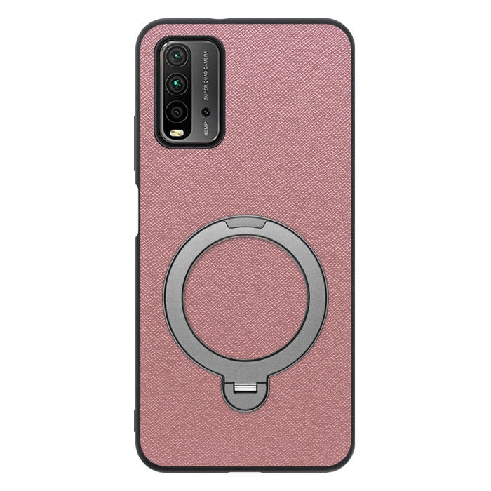 [ LOOF CASUAL MAG-RING Series ] Xiaomi Redmi 9T redmi9t スマホケース 背面 ケース カバー ハードケース マグネット内蔵の薄型多機能リング付 スタンド [ Redmi 9T ]
