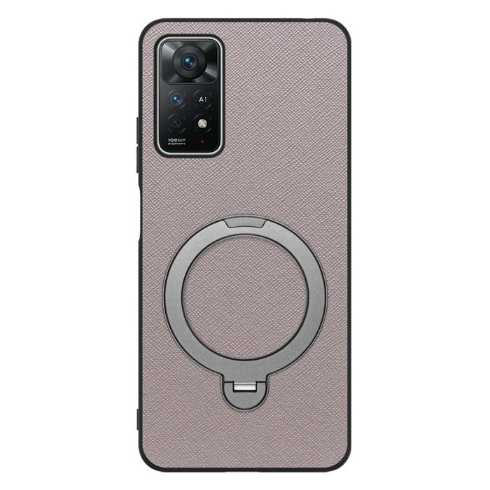 [ LOOF CASUAL MAG-RING Series ] Xiaomi Redmi Note 11 Pro 5G redminote11pro5g note11pro 11pro スマホケース 背面 ケース カバー ハードケース マグネット内蔵の薄型多機能リング付 スタンド [ Redmi Note 11 Pro 5G ]