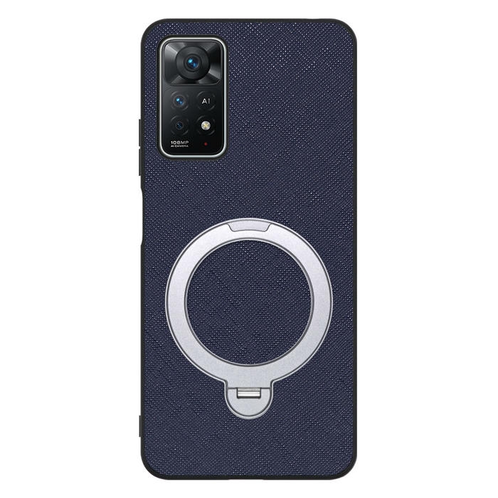 [ LOOF CASUAL MAG-RING Series ] Xiaomi Redmi Note 11 Pro 5G redminote11pro5g note11pro 11pro スマホケース 背面 ケース カバー ハードケース マグネット内蔵の薄型多機能リング付 スタンド [ Redmi Note 11 Pro 5G ]
