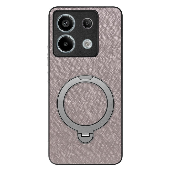 [ LOOF CASUAL MAG-RING Series ] Redmi Note 13 Pro 5G  スマホケース 背面 ケース カバー ハードケース マグネット内蔵の薄型多機能リング付 スタンド [ Redmi Note 13 Pro 5G ]