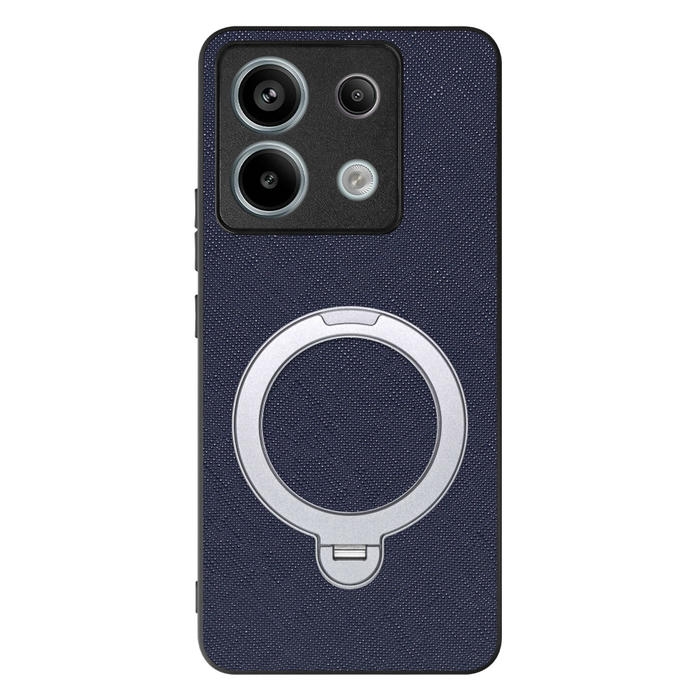 [ LOOF CASUAL MAG-RING Series ] Redmi Note 13 Pro 5G  スマホケース 背面 ケース カバー ハードケース マグネット内蔵の薄型多機能リング付 スタンド [ Redmi Note 13 Pro 5G ]