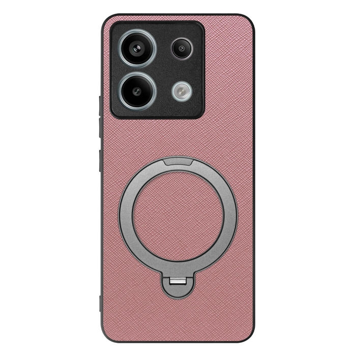[ LOOF CASUAL MAG-RING Series ] Redmi Note 13 Pro 5G  スマホケース 背面 ケース カバー ハードケース マグネット内蔵の薄型多機能リング付 スタンド [ Redmi Note 13 Pro 5G ]