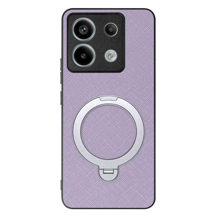 [ LOOF CASUAL MAG-RING Series ] Redmi Note 13 Pro 5G  スマホケース 背面 ケース カバー ハードケース マグネット内蔵の薄型多機能リング付 スタンド [ Redmi Note 13 Pro 5G ]
