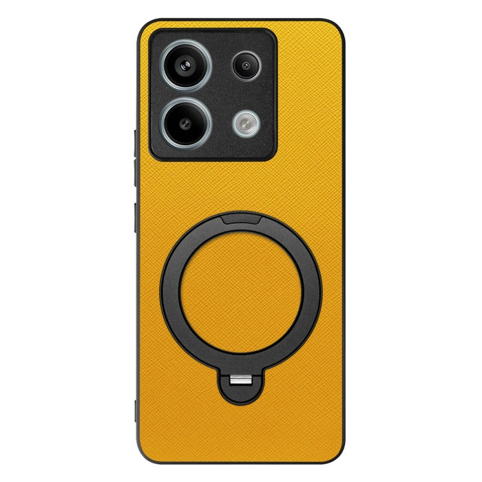 [ LOOF CASUAL MAG-RING Series ] Redmi Note 13 Pro 5G  スマホケース 背面 ケース カバー ハードケース マグネット内蔵の薄型多機能リング付 スタンド [ Redmi Note 13 Pro 5G ]