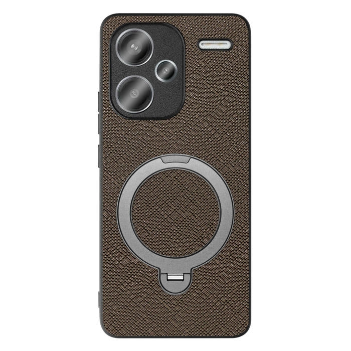 [ LOOF CASUAL MAG-RING Series ] Xiaomi Redmi Note 13 Pro+ 5G  スマホケース 背面 ケース カバー ハードケース マグネット内蔵の薄型多機能リング付 スタンド [ Redmi Note 13 Pro+ 5G ]