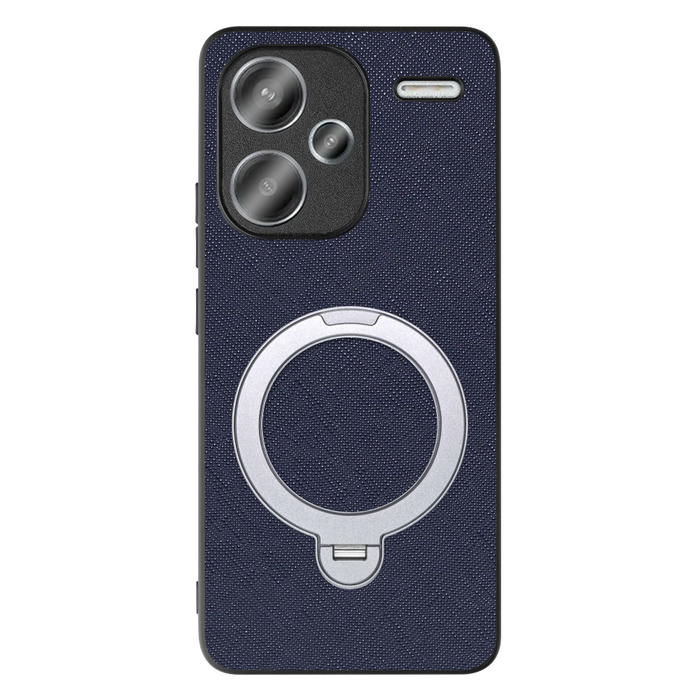 [ LOOF CASUAL MAG-RING Series ] Xiaomi Redmi Note 13 Pro+ 5G  スマホケース 背面 ケース カバー ハードケース マグネット内蔵の薄型多機能リング付 スタンド [ Redmi Note 13 Pro+ 5G ]