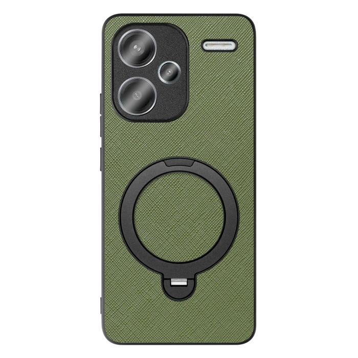 [ LOOF CASUAL MAG-RING Series ] Xiaomi Redmi Note 13 Pro+ 5G  スマホケース 背面 ケース カバー ハードケース マグネット内蔵の薄型多機能リング付 スタンド [ Redmi Note 13 Pro+ 5G ]