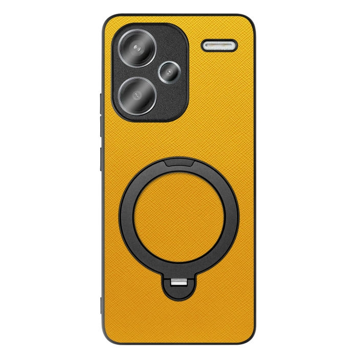 [ LOOF CASUAL MAG-RING Series ] Xiaomi Redmi Note 13 Pro+ 5G  スマホケース 背面 ケース カバー ハードケース マグネット内蔵の薄型多機能リング付 スタンド [ Redmi Note 13 Pro+ 5G ]