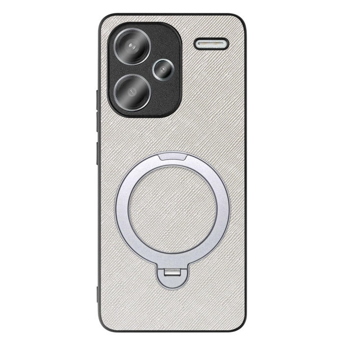 [ LOOF CASUAL MAG-RING Series ] Xiaomi Redmi Note 13 Pro+ 5G  スマホケース 背面 ケース カバー ハードケース マグネット内蔵の薄型多機能リング付 スタンド [ Redmi Note 13 Pro+ 5G ]