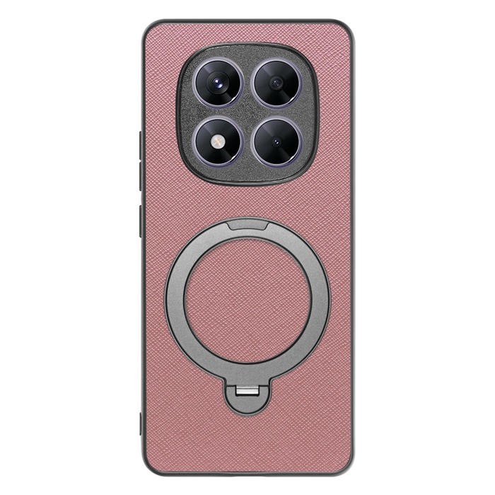 [ LOOF CASUAL MAG-RING Series ] Redmi Note 14 Pro 5G Xiaomi シャオミ スマホケース 背面 ケース カバー ハードケース マグネット内蔵の薄型多機能リング付 スタンド [ Redmi Note 14 Pro 5G ]