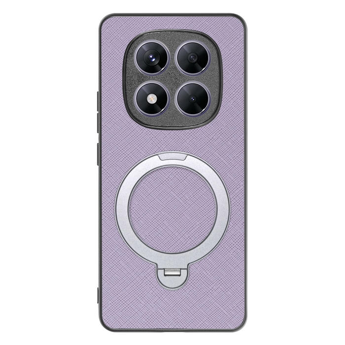[ LOOF CASUAL MAG-RING Series ] Redmi Note 14 Pro 5G Xiaomi シャオミ スマホケース 背面 ケース カバー ハードケース マグネット内蔵の薄型多機能リング付 スタンド [ Redmi Note 14 Pro 5G ]