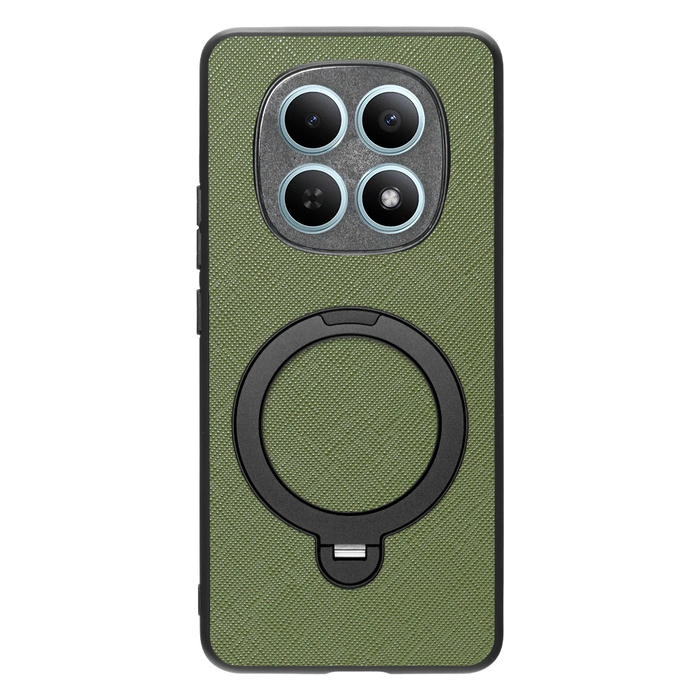 [ LOOF CASUAL MAG-RING Series ] REDMI Note 15 5G Xiaomi 25098RA98G スマホケース 背面 ケース カバー ハードケース マグネット内蔵の薄型多機能リング付 スタンド [ REDMI Note 15 5G ]