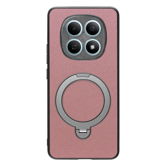 [ LOOF CASUAL MAG-RING Series ] REDMI Note 15 5G Xiaomi 25098RA98G スマホケース 背面 ケース カバー ハードケース マグネット内蔵の薄型多機能リング付 スタンド [ REDMI Note 15 5G ]