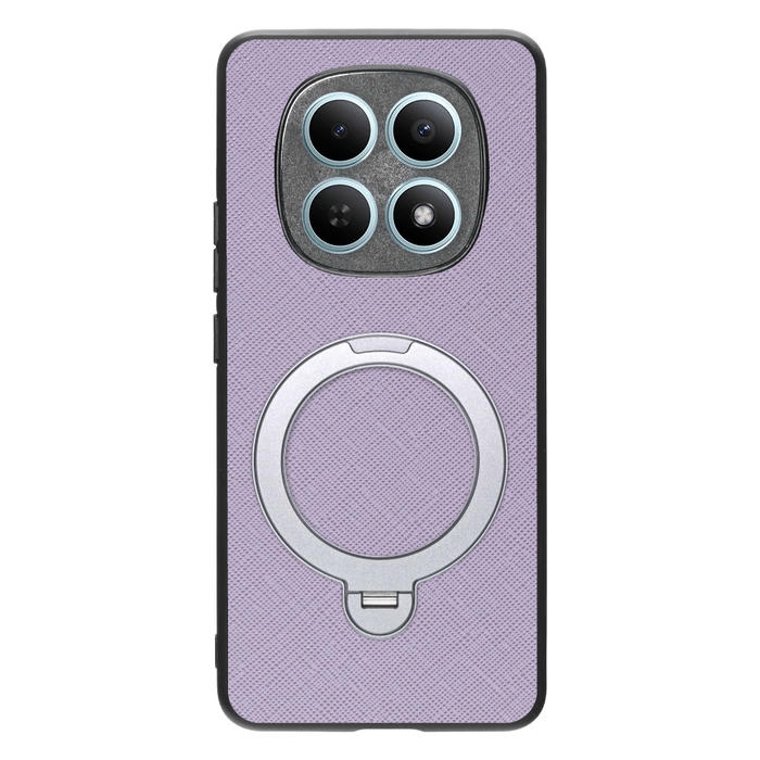 [ LOOF CASUAL MAG-RING Series ] REDMI Note 15 5G Xiaomi 25098RA98G スマホケース 背面 ケース カバー ハードケース マグネット内蔵の薄型多機能リング付 スタンド [ REDMI Note 15 5G ]