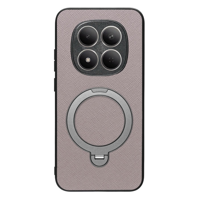 [ LOOF CASUAL MAG-RING Series ] REDMI Note 15 Pro 5G Xiaomi スマホケース 背面 ケース カバー ハードケース マグネット内蔵の薄型多機能リング付 スタンド [ REDMI Note 15 Pro 5G ]