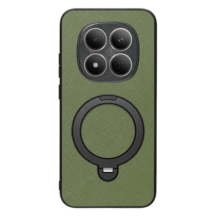 [ LOOF CASUAL MAG-RING Series ] REDMI Note 15 Pro 5G Xiaomi スマホケース 背面 ケース カバー ハードケース マグネット内蔵の薄型多機能リング付 スタンド [ REDMI Note 15 Pro 5G ]