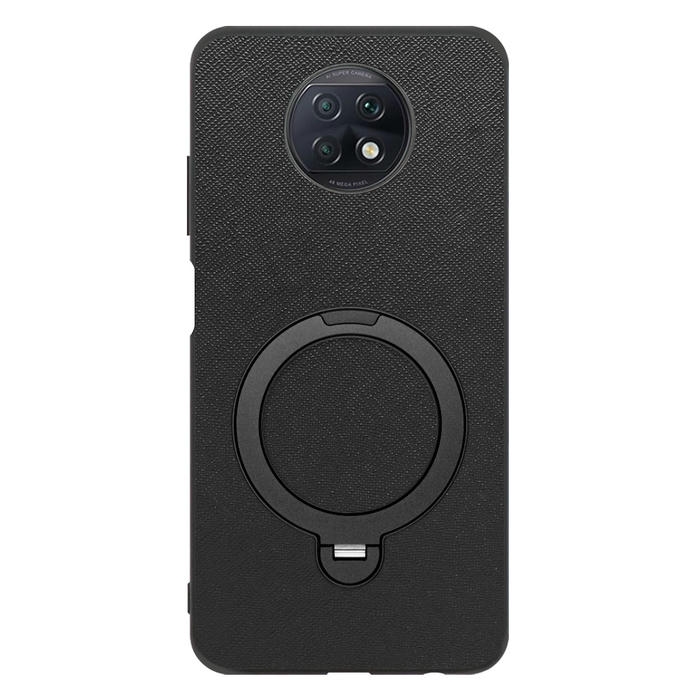 [ LOOF CASUAL MAG-RING Series ] Xiaomi Redmi Note 9T redminote9t redminote note9t スマホケース 背面 ケース カバー ハードケース マグネット内蔵の薄型多機能リング付 スタンド [ Redmi Note 9T ]