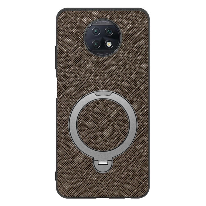 [ LOOF CASUAL MAG-RING Series ] Xiaomi Redmi Note 9T redminote9t redminote note9t スマホケース 背面 ケース カバー ハードケース マグネット内蔵の薄型多機能リング付 スタンド [ Redmi Note 9T ]