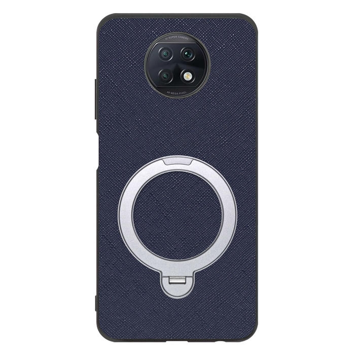 [ LOOF CASUAL MAG-RING Series ] Xiaomi Redmi Note 9T redminote9t redminote note9t スマホケース 背面 ケース カバー ハードケース マグネット内蔵の薄型多機能リング付 スタンド [ Redmi Note 9T ]