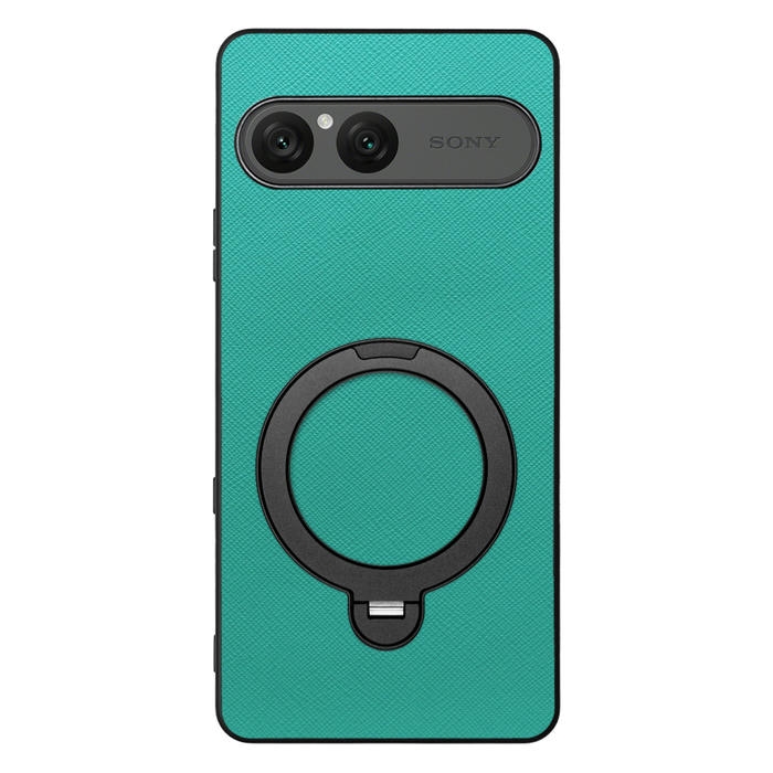 [ LOOF CASUAL MAG-RING Series ] Xperia 10 VII エクスペリア XQ-FE44 スマホケース 背面 ケース カバー ハードケース マグネット内蔵の薄型多機能リング付 スタンド [ Xperia 10 VII 用 ]