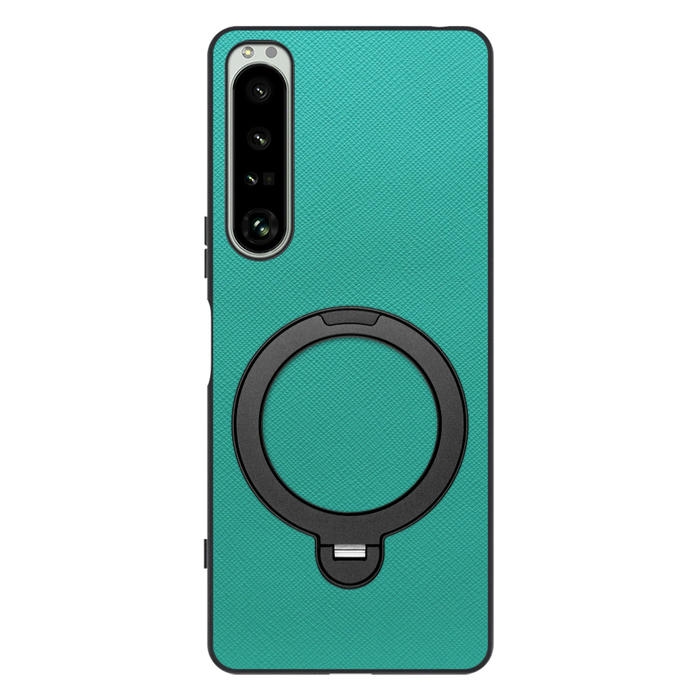 [ LOOF CASUAL MAG-RING Series ] Xperia 1 IV SO-51C / SOG06 xperia1Ⅳ 1Ⅳ xperia1 スマホケース 背面 ケース カバー ハードケース マグネット内蔵の薄型多機能リング付 スタンド [ Xperia 1 IV ]