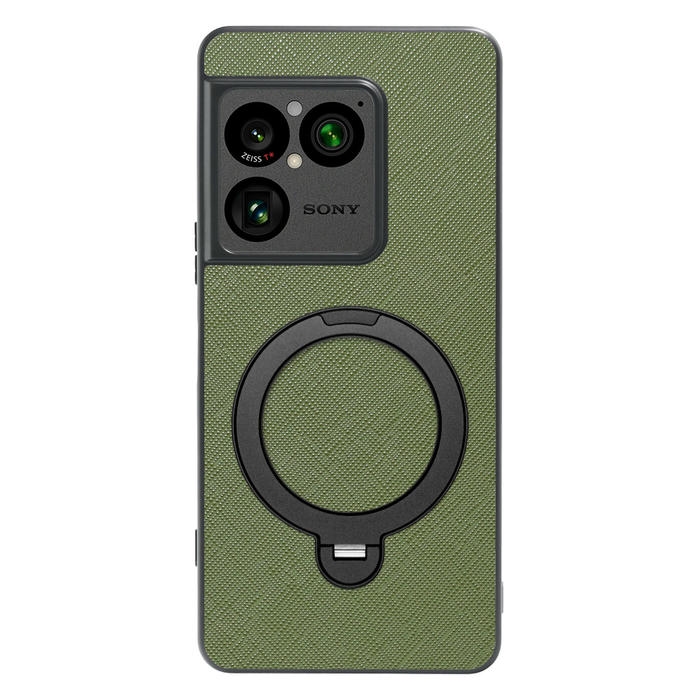 [ LOOF CASUAL MAG-RING Series ] Xperia 1 VIII XQ-GE44 SO-51G スマホケース 背面 ケース カバー ハードケース マグネット内蔵の薄型多機能リング付 スタンド [ Xperia 1 VIII ]